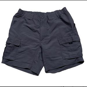 Magellan Outdoors Mag Adventure Green Nylon Hiking Shorts Size Medium